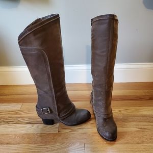 Fergalicious Fold over tall boots